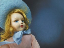 italy pink felt face b